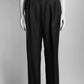 Gucci Black Wool Cropped Blazer/Trouser Suit 42