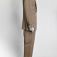 Gucci Brown Jacquard Single-Breasted Wool Suit Blazer/Pant 42