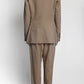Gucci Brown Jacquard Single-Breasted Wool Suit Blazer/Pant 42