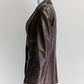 Gucci Brown Leather Blazer IT 42