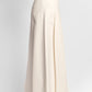 Gucci Cream Pleated Skirt with Belt