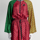 Gucci GG Mini Silk Muliticolor Monogram Dress S