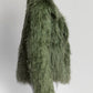 Gucci Green Alpaca Fur Jacket 38