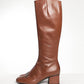 Gucci Horsebit Accent Leather Riding Boot 36.5