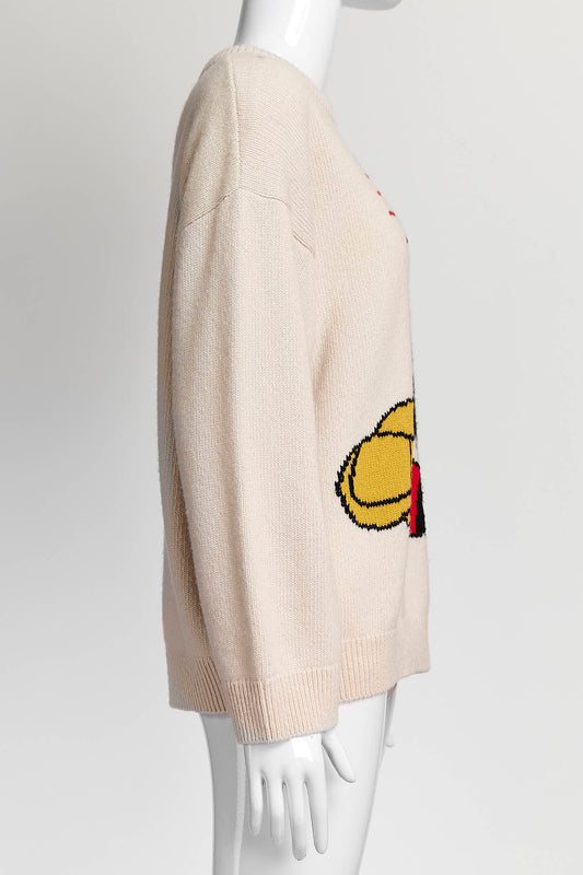 Gucci Mickey Mouse Cream Sweater S