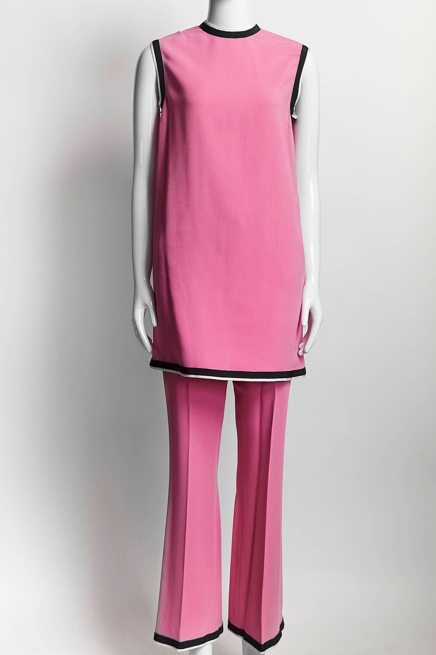 Gucci Pink Candy Stretch Top/Pant/Blazer Set 40