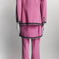 Gucci Pink Candy Stretch Top/Pant/Blazer Set 40