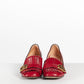 Gucci Red GG Marmont Fringe Heel 37