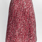 Gucci Red Sequin Tweed Skirt IT42