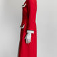 Gucci Red Wool Coat IT38