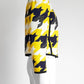 Gucci Yellow/Navy Printed Evening Jacket 38