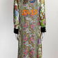 Gucci floral silk Loved dress with bead detail 46