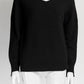 Helmut Lang Black Knit Sweater L