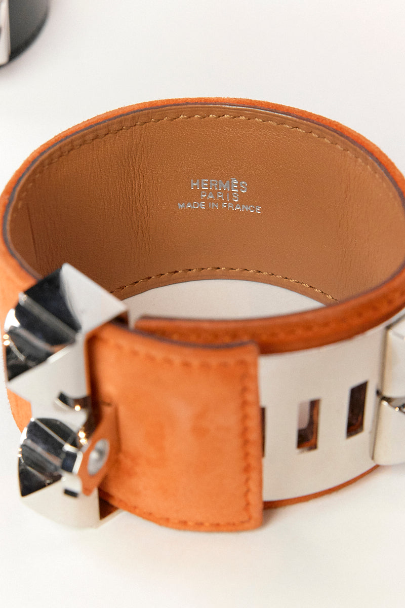 Hermès Collier de Chien  Bracelet Orange