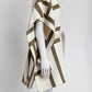 Hermes Gilet Long Inspo Poncho Cachemire Double Blanc Casse 38