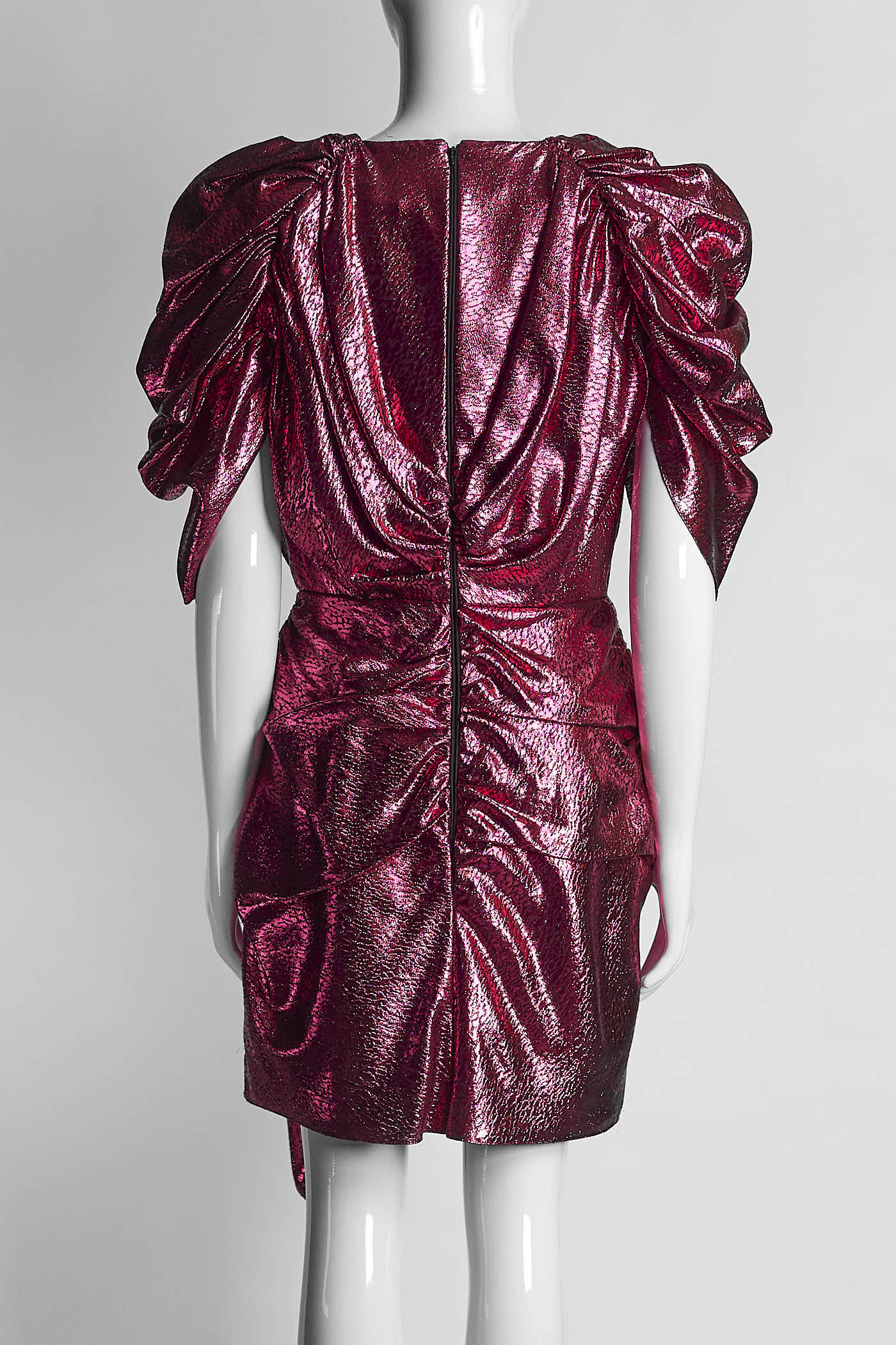Hlpern Pink Ruffled Mini Dress IT 38