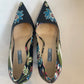 Prada Floral Print Pumps