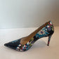 Prada Floral Print Pumps