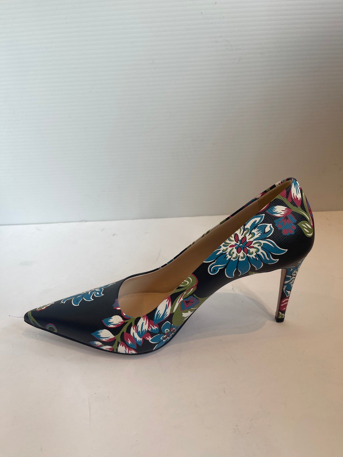 Prada Floral Print Pumps