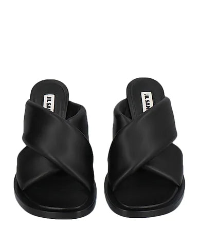 Jil Sander Padded leather sandals