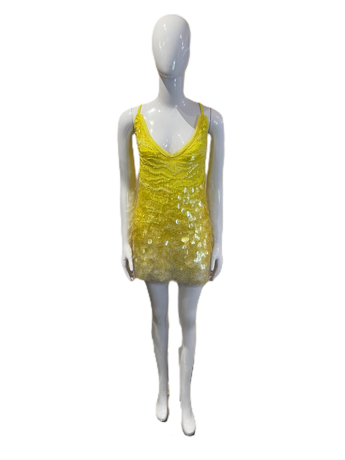 DUNDAS SOLSTICE SEQUINNED MINI DRESS