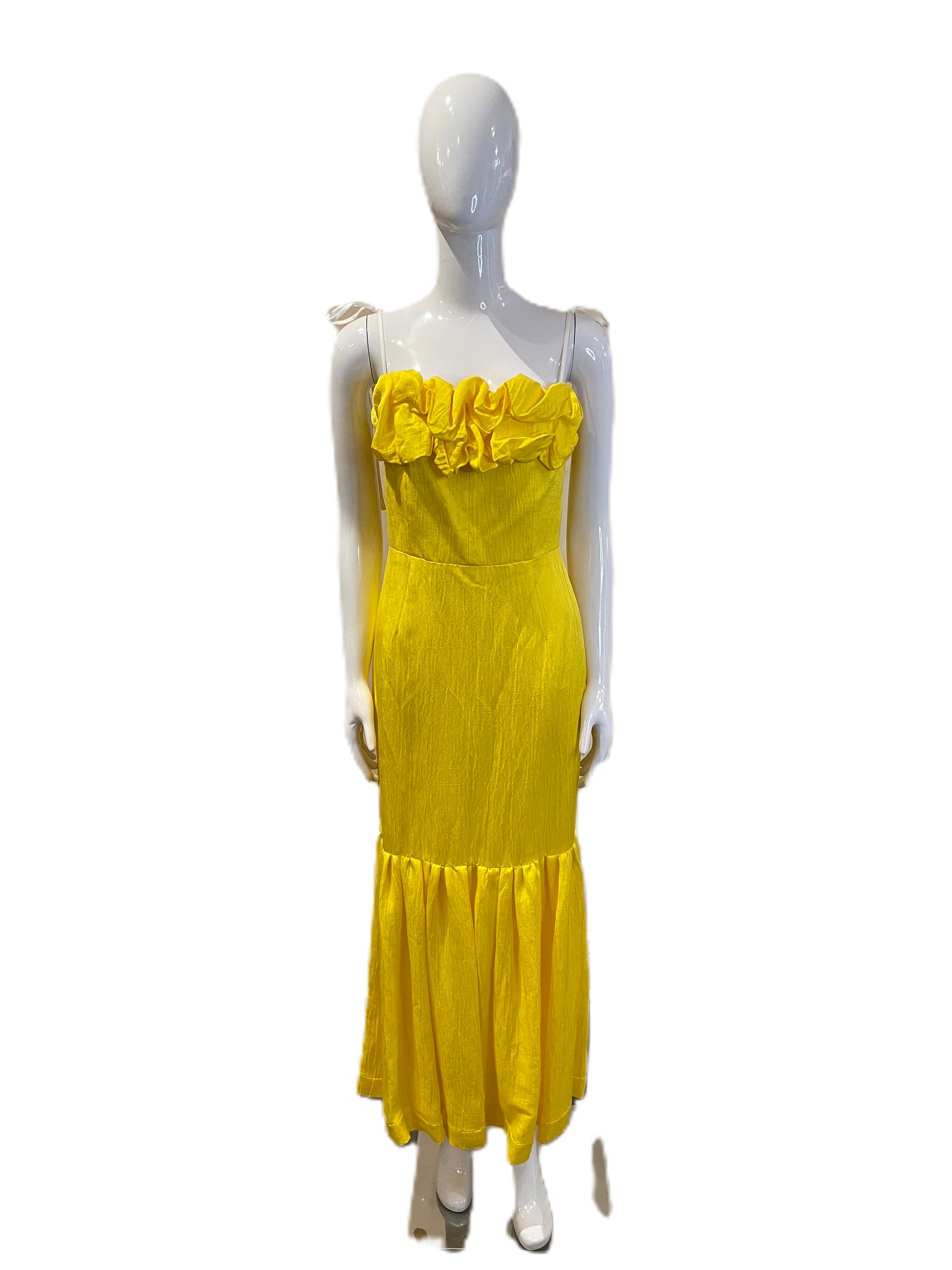 HELLESSY YELLOW ROSIE DRESS