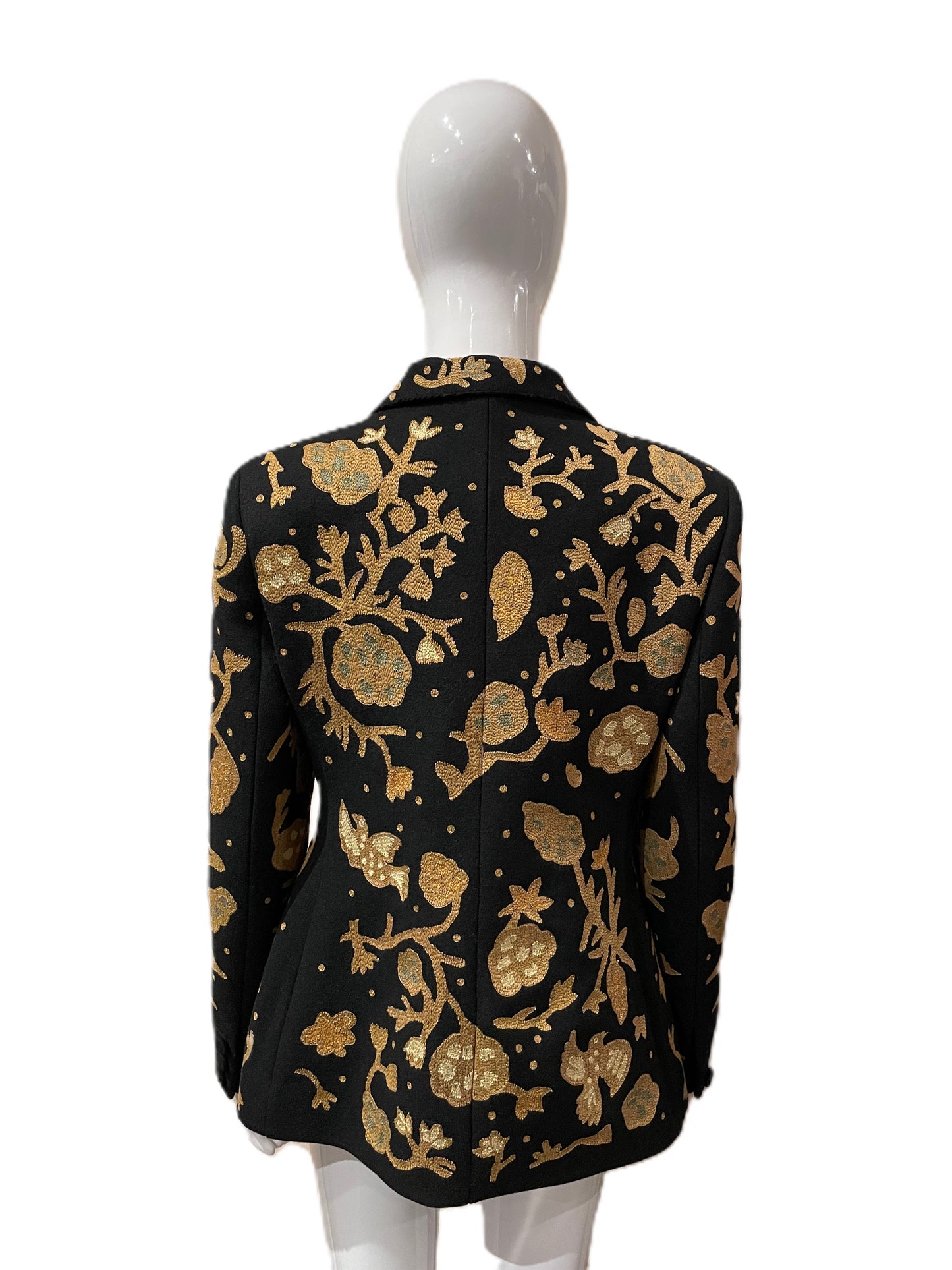 CHRISTIAN DIOR EMBROIDERED BAR JACKET 2017