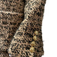 CELINE BROWN TWEED JACKET