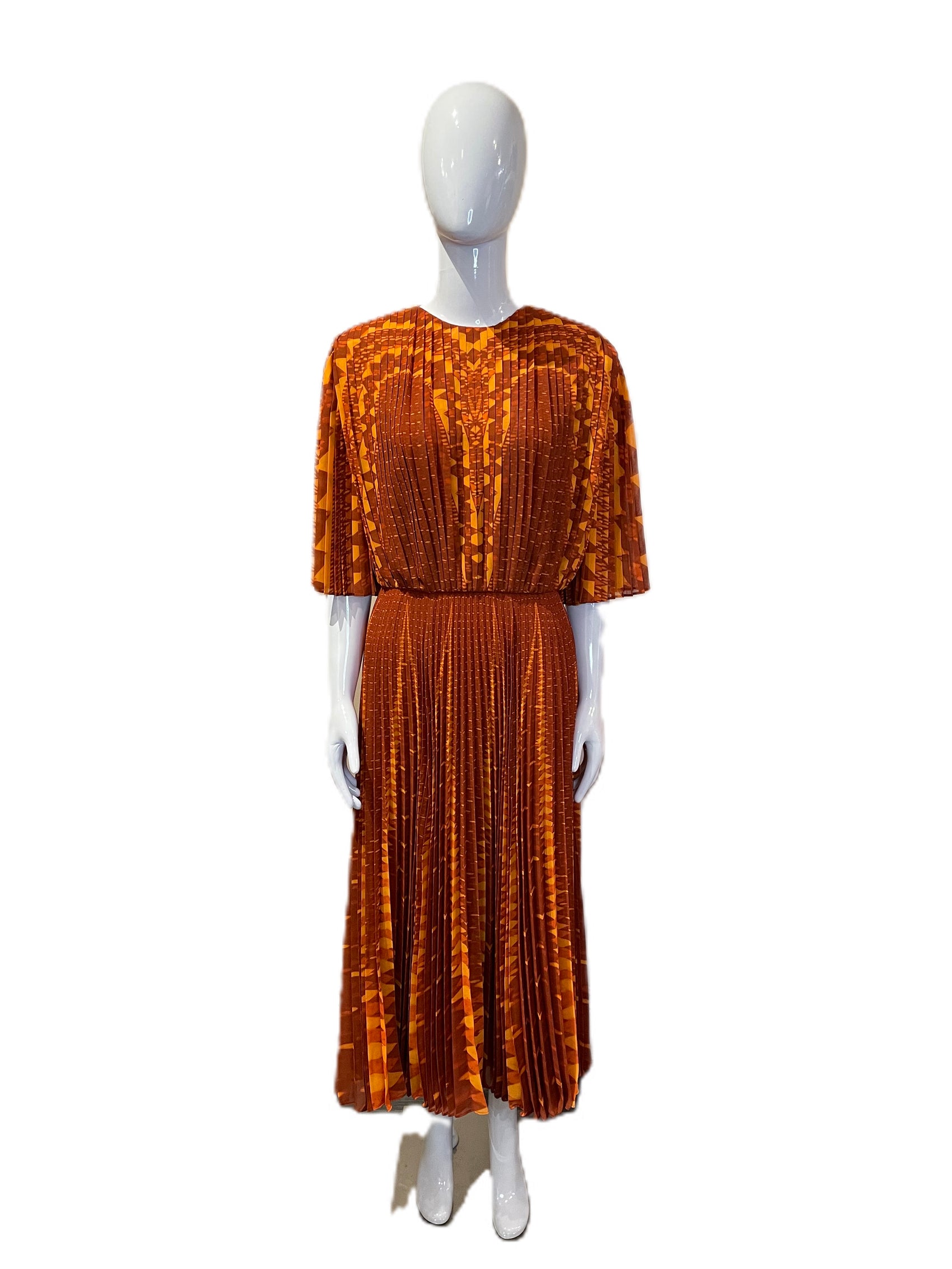 ALTUZARRA KLIULO PATTERNED MAXI DRESS