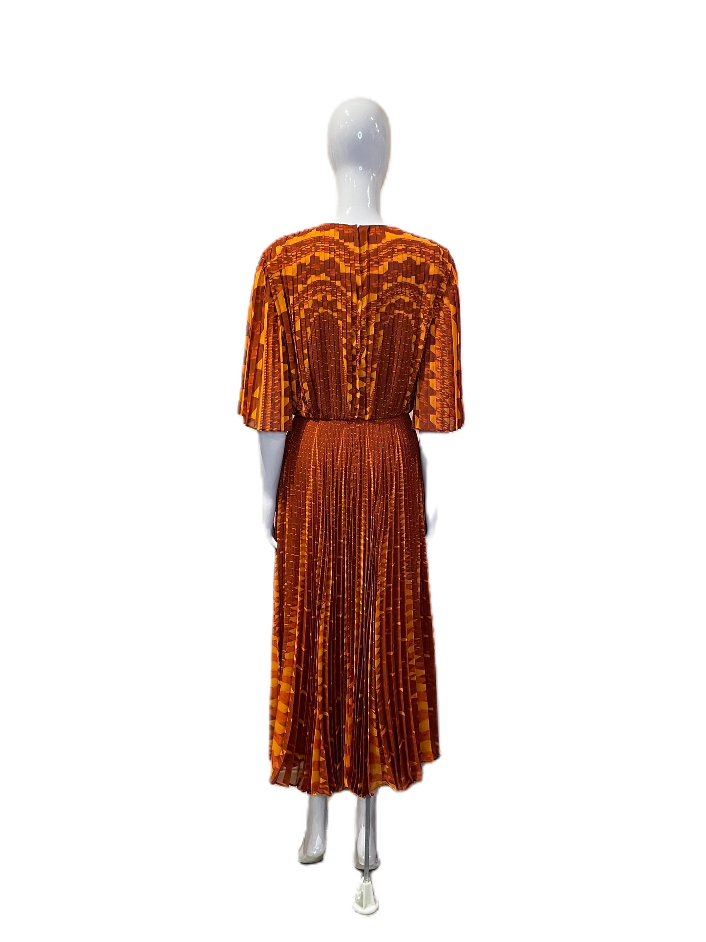 ALTUZARRA KLIULO PATTERNED MAXI DRESS