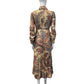 ETRO PAISLEY-PRINT PLISSÉ DRESS