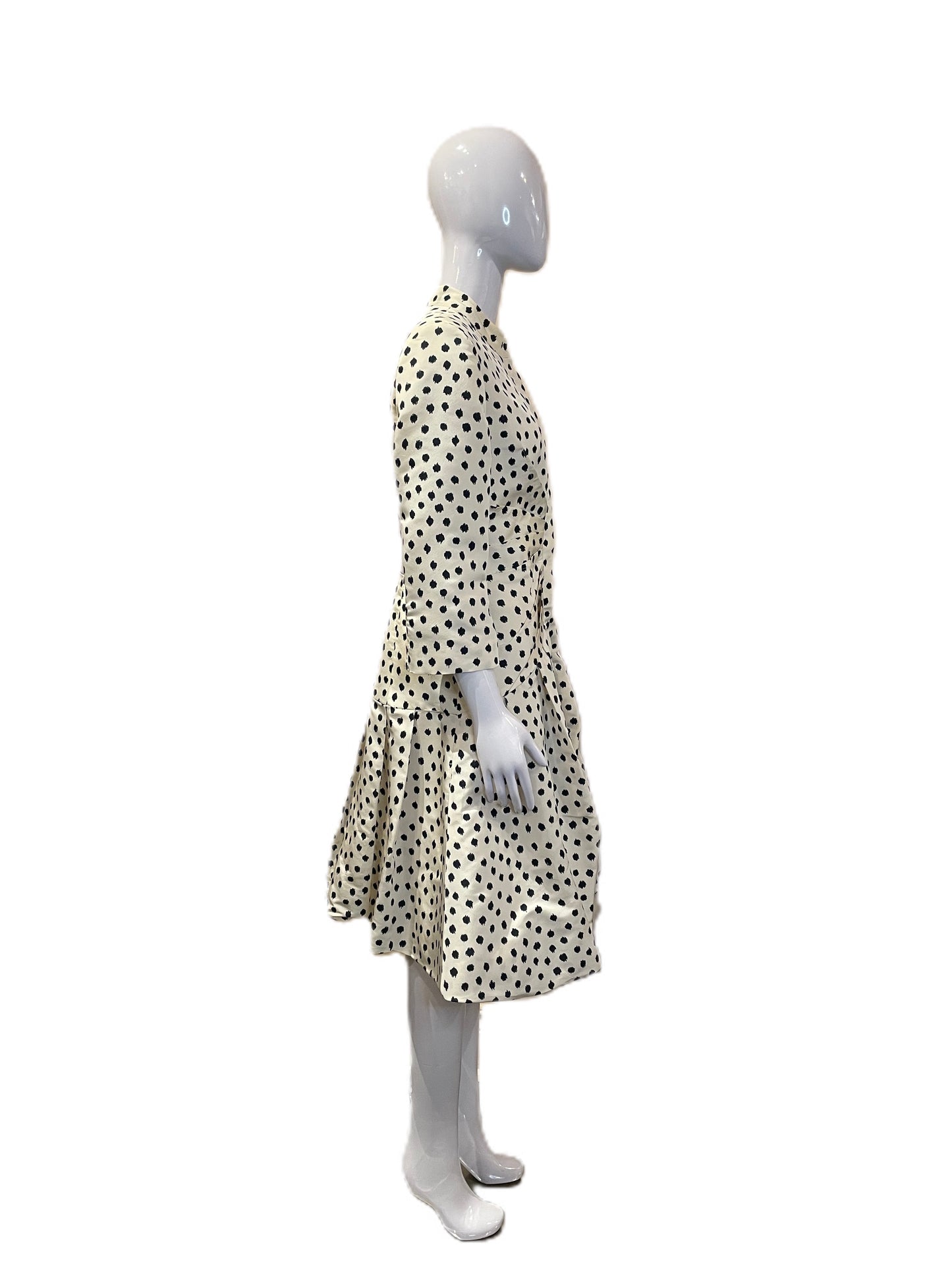 OSCAR DE LA RENTA 2012 POLKA DOT DRESS