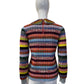 GUCCI MULTICOLOUR STRIPED SWEATER  WITH RAINBOW SEQUINS