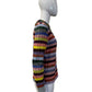 GUCCI MULTICOLOUR STRIPED SWEATER  WITH RAINBOW SEQUINS