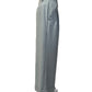 FENDI PATTERNED PALE BLUE PLEATED PANTS