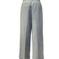 FENDI PATTERNED PALE BLUE PLEATED PANTS