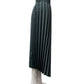 BRUNELLO CUCINELLI ASYMMETRIC PLEATED SKIRT