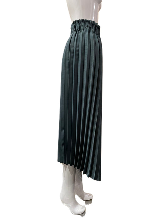 BRUNELLO CUCINELLI ASYMMETRIC PLEATED SKIRT