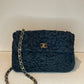 CHANEL PERSIAN LAMB SINGLE FLAP BAG