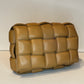 BOTTEGA VENETA CARAMEL PADDED CASSETTE BAG