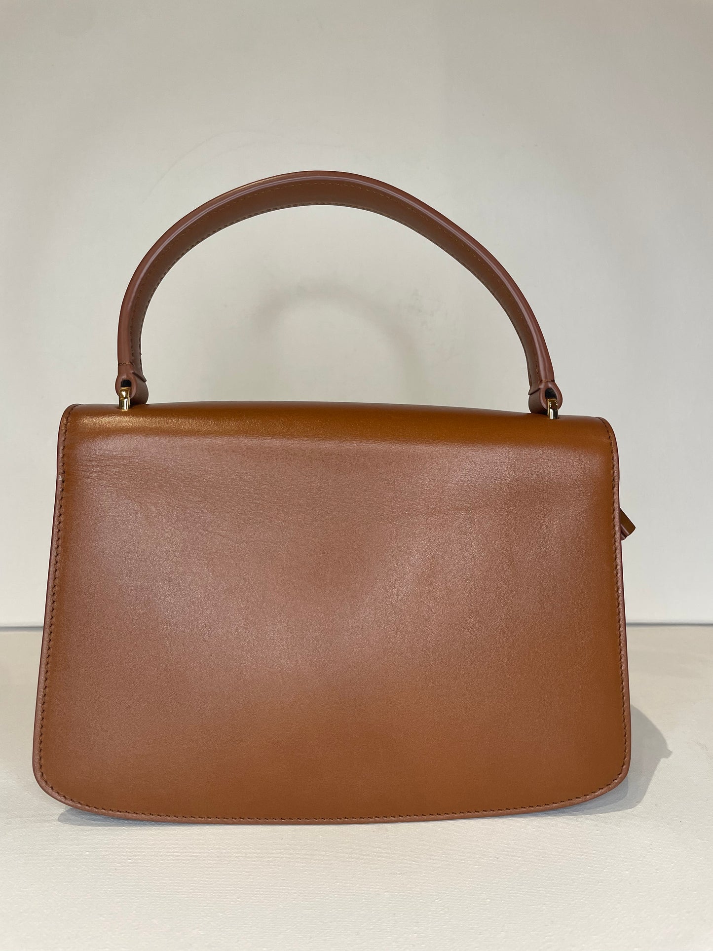 THE ROW SOFIA LEATHER SHOULDER BAG