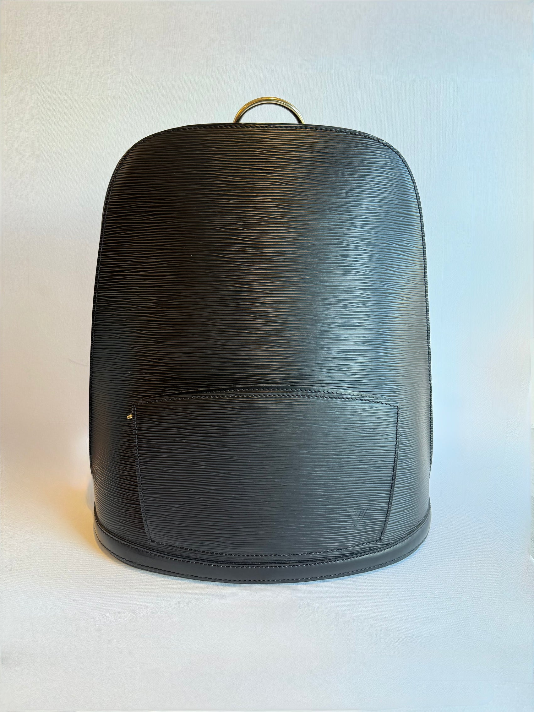 LOUIS VUITTON COBRAN BLACK EPI LEATHER BACKPACK