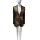 GUCCI GOLD SUIT JACKET