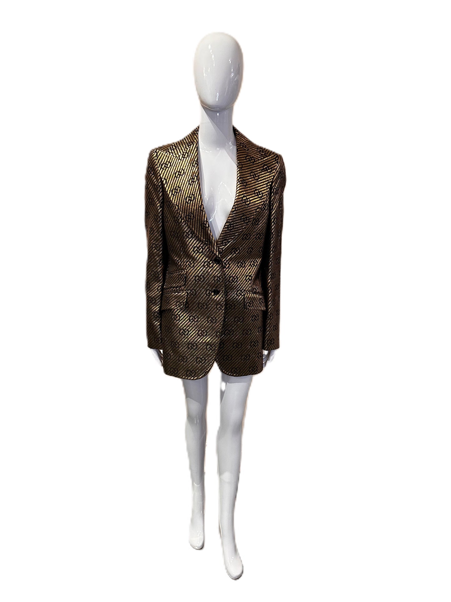 GUCCI GOLD SUIT JACKET