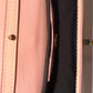 dolce and gabbana pink peony print box clutch
