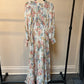 Zimmermann Long Sleeve Floral Maxi Dress