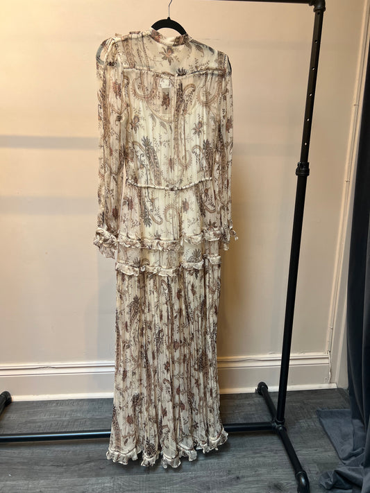 Zimmermann Long Sleeve Floral Dress