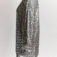 Isabel Marant Crew Neck Silver Metallic Top IT36