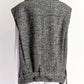 Isabel Marant Grey Estelle Grey Sleeveless Wool-Blend Jacket IT40