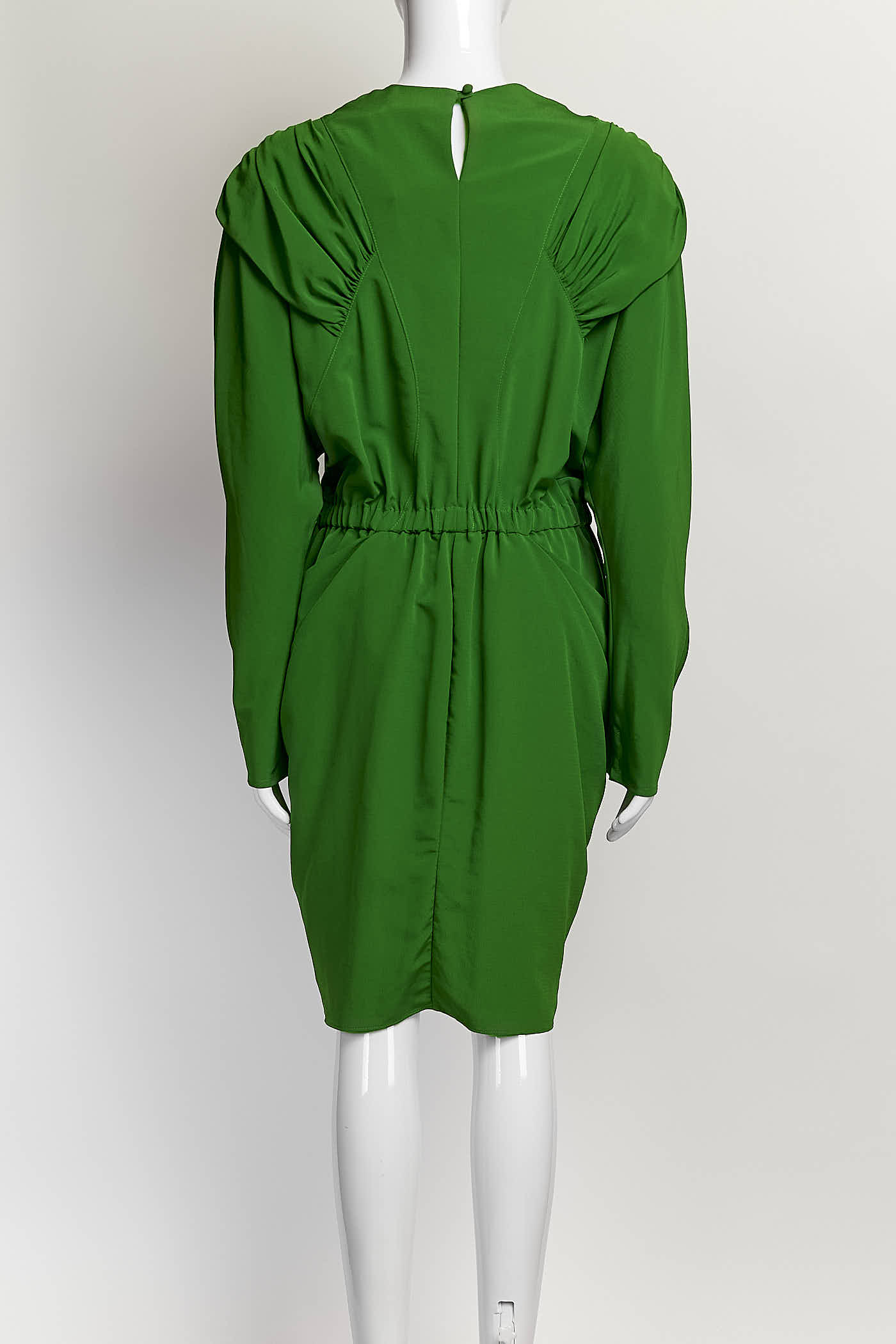 Isabel Marant Green Ruched Dress 38